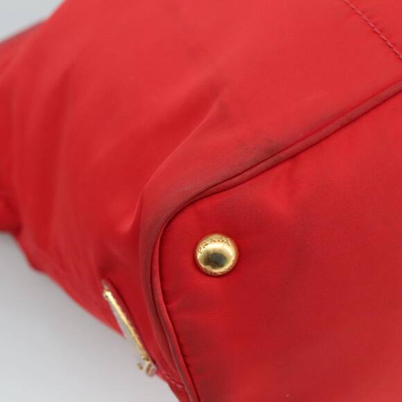 PRADA Tote Bag Nylon Red - Picture 15 of 16